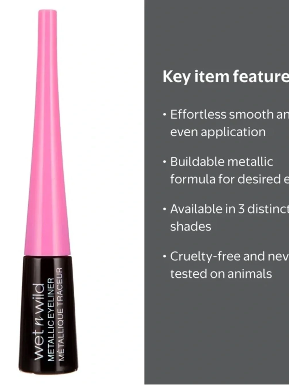 wet n wild metallic liquid
